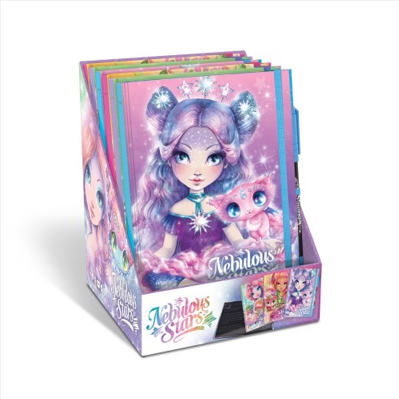 Nebulous Stars- Deluxe Black 96pg Notebook (Assorted) (SENT AT RANDOM)/Product Detail/Notebooks & Journals