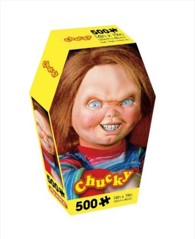 Chucky Coffin Box 500 Piece Jigsaw Puzzle/Product Detail/Jigsaw Puzzles