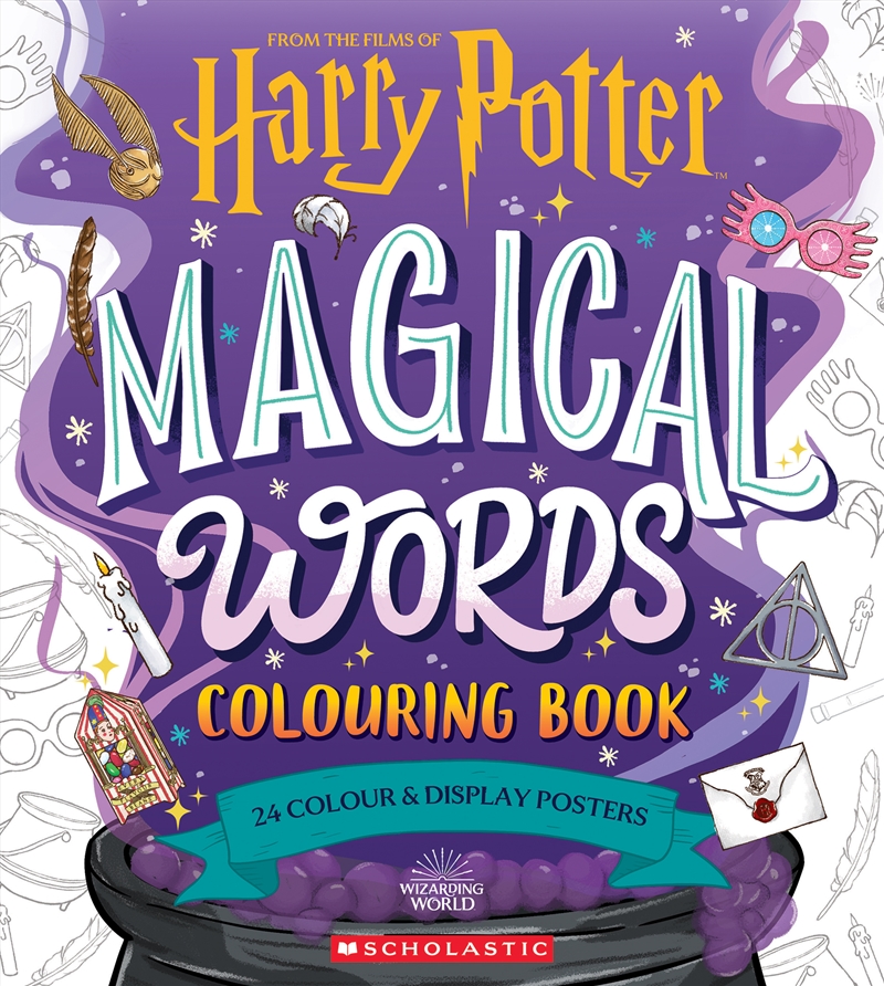 Harry Potter: Magical Words Colouring Book/Product Detail/Adults Colouring