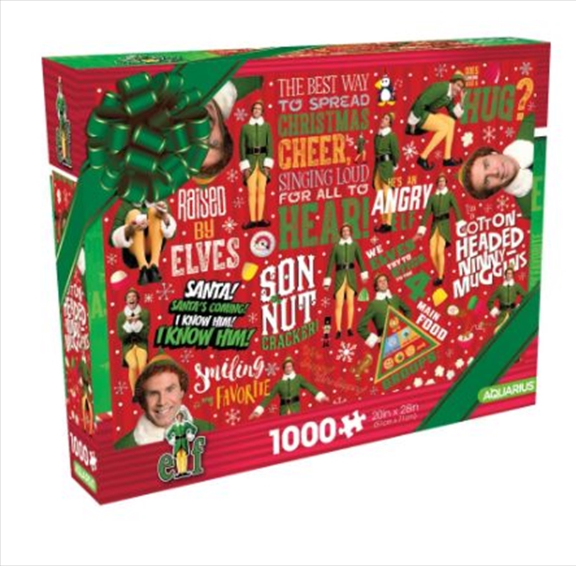 Elf 1000pc puzzle- Christmas Cheer/Product Detail/Jigsaw Puzzles