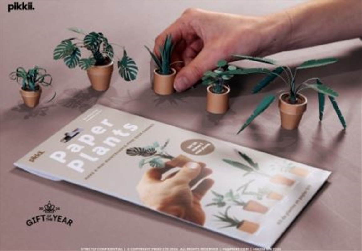 Pikkii- Paper Plants (Set of 5)/Product Detail/Arts & Craft