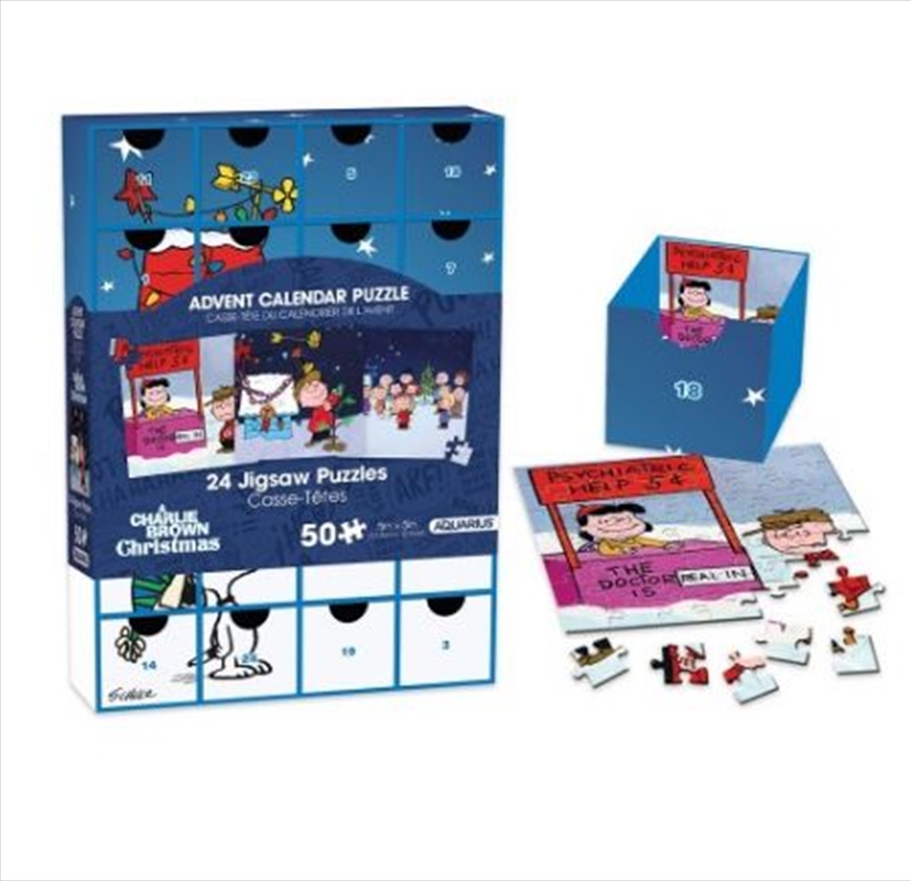Peanuts Christmas Advent Calendar Puzzle/Product Detail/Calendars & Diaries