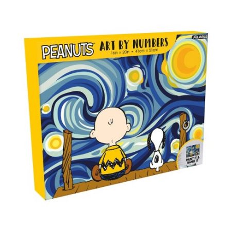 Peanuts Starry Night Art by Numbers/Product Detail/Arts & Craft