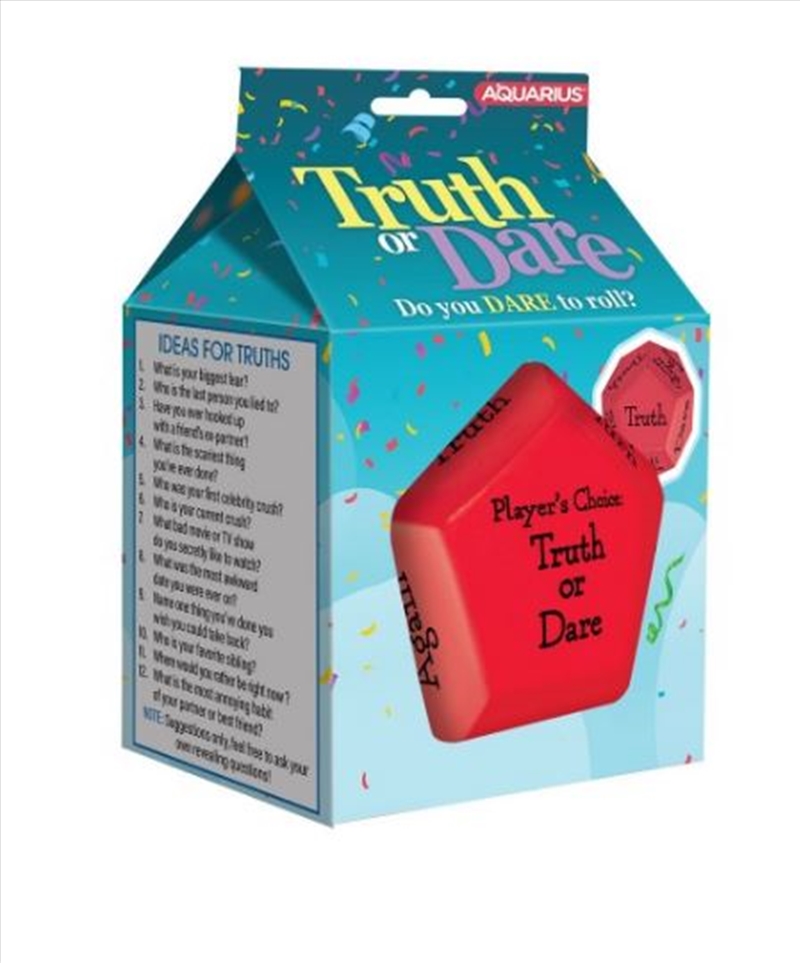 Truth or Dare Large Foam Dice Rolling Game/Product Detail/Dice Games