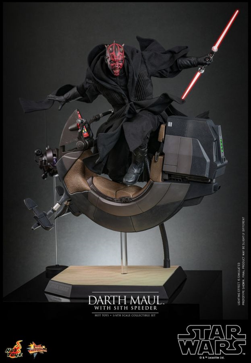 Star Wars Episode I: The Phantom Menace - Darth Maul with Sith Speeder 1:6 Scale Collectable Set/Product Detail/Figurines