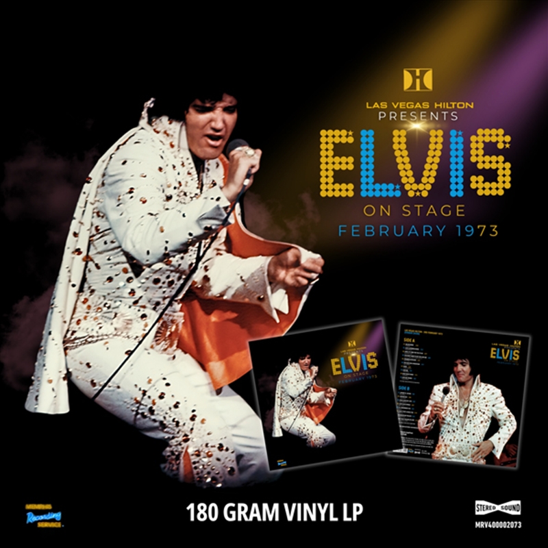 Elvis On Stage 3rd February 1973 (Las Vegas, Hilton Hotel)/Product Detail/Rock