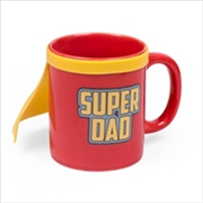 Thumbs Up!- Super Dad with Cape Mug (Ceramic, 300mL)/Product Detail/Mugs