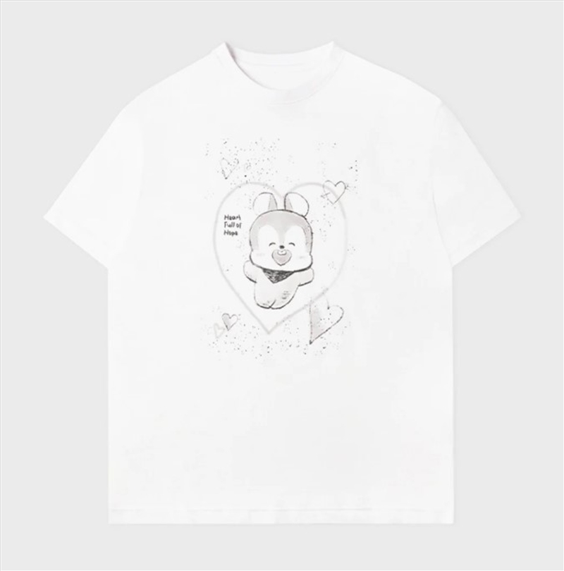 Bt21 Basic Drawing Short Sleeve Tshirt White Mang M/Product Detail/KPOP Merch
