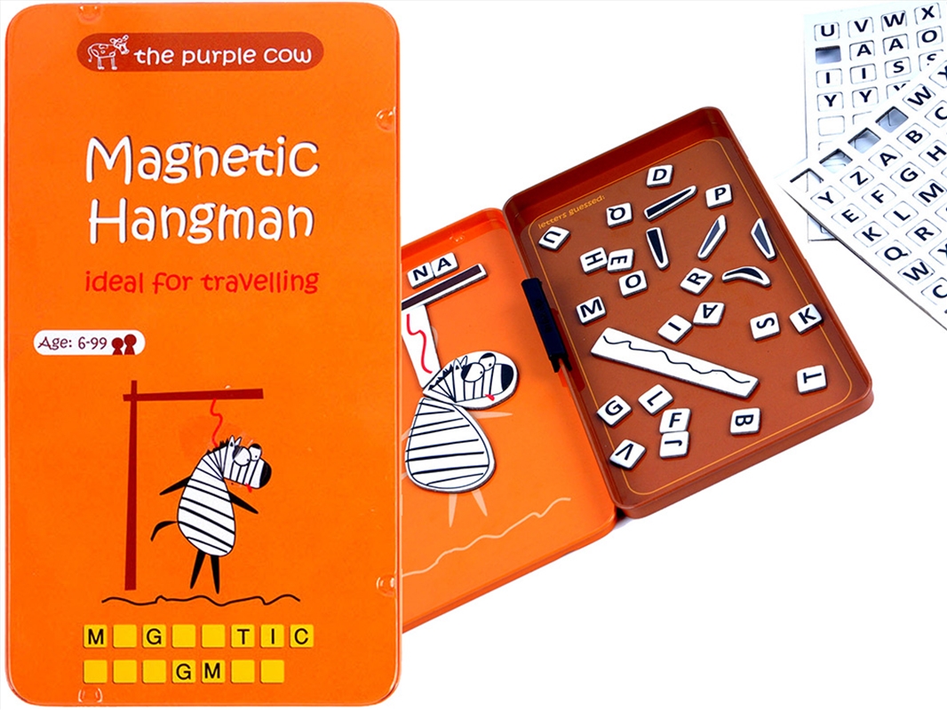 Hangman: Magnetic Travel Tin/Product Detail/Board Games