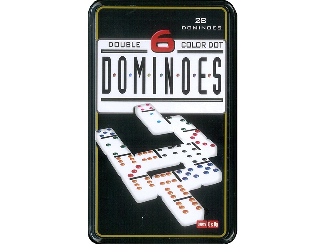 Dominoes D6 In Tin/Product Detail/Table Top Games