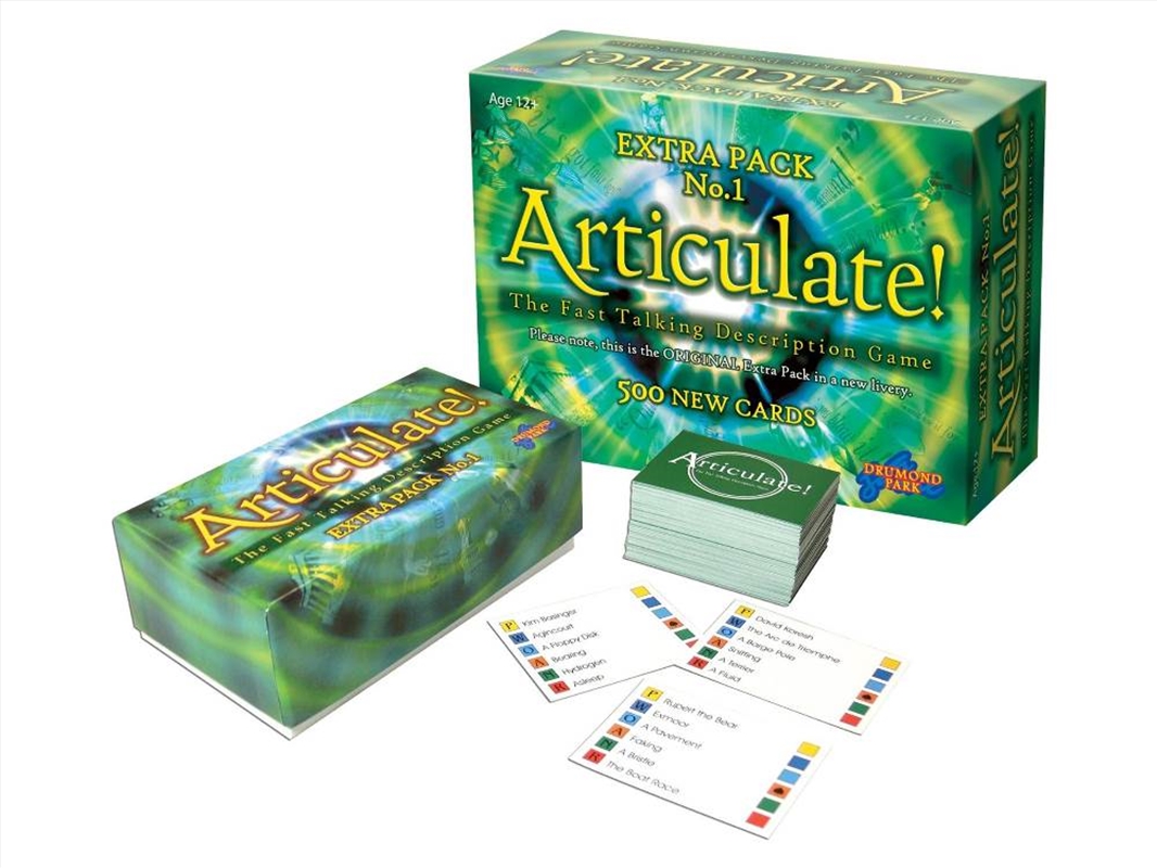 Articulate Extra Pack 1/Product Detail/Card Games