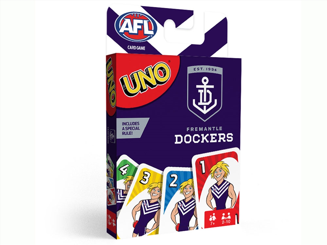 Uno Afl Fremantle Dockers/Product Detail/Card Games