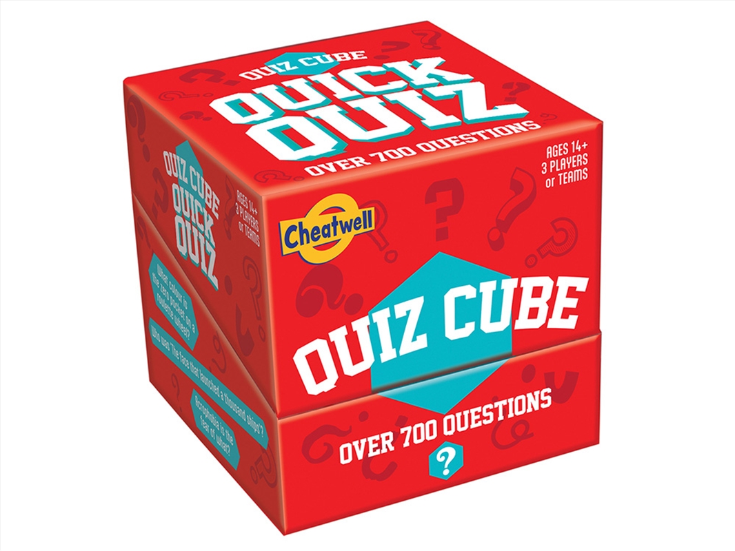 Quiz Cube - Quick Quiz/Product Detail/Card Games