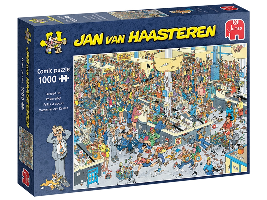 Jvh Queued Up 1000pc/Product Detail/Jigsaw Puzzles