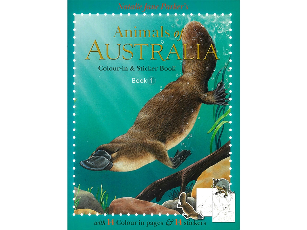 Animals Of Australia Colour #1/Product Detail/Kids Activity Books