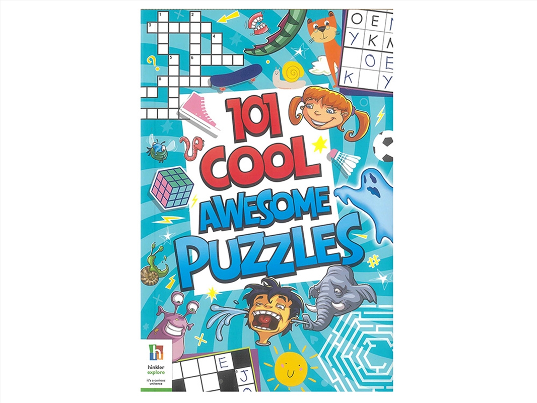 101 Cool Awesome Puzzles Large/Product Detail/Kids Activity Books