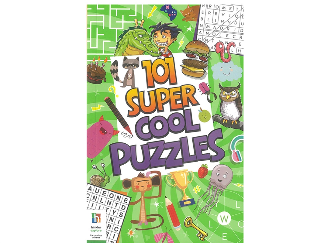 101 Super Cool Puzzles Large/Product Detail/Kids Activity Books