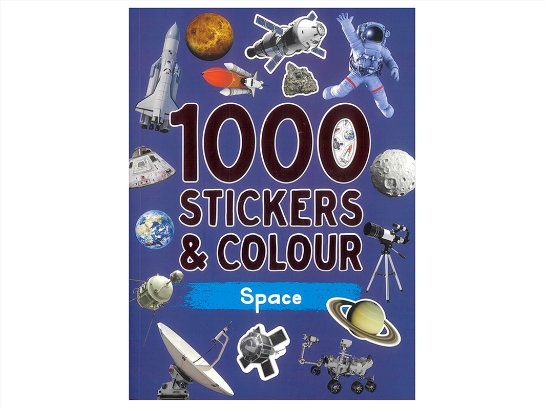 1000 Stickers & Colour Space/Product Detail/Kids Activity Books