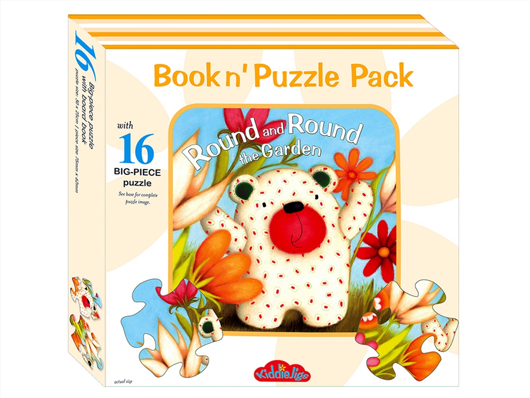 Round & Round Garden Book & Puzzle/Product Detail/Kids Activity Books