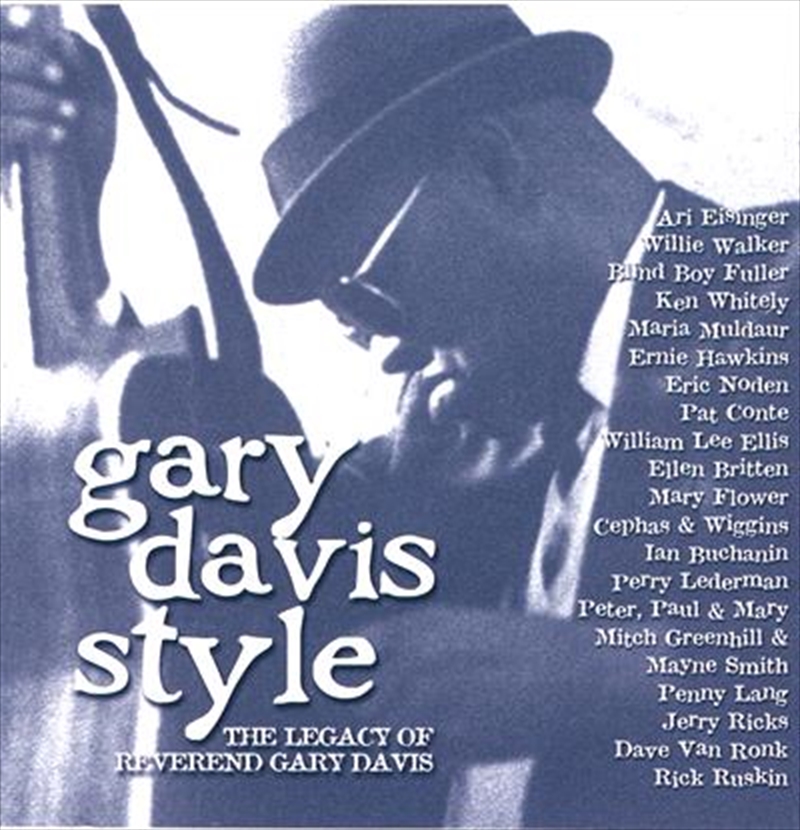 Gary Davis Style: The Legacy O/Product Detail/Blues
