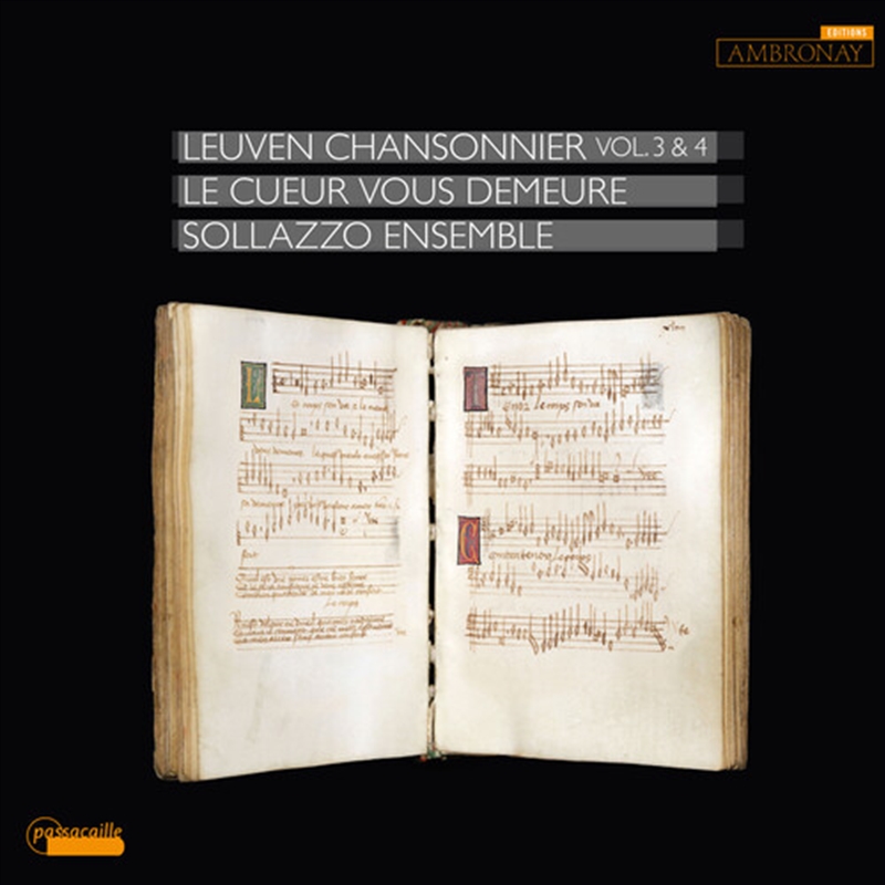 Le Cueur Vous Demeure Leuven Chansonnier/Product Detail/Classical