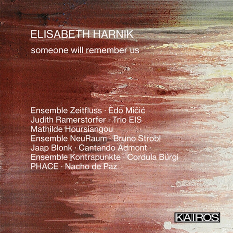 Elisabeth Harnik - Someone Will Remember Us / Var/Product Detail/Classical
