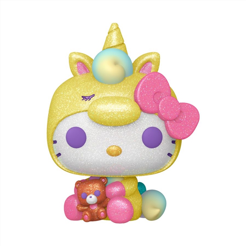 Hello Kitty - Hello Kitty Unicorn US Exclusive Diamond Glitter Pop! Vinyl [RS]/Product Detail/Standard Pop Vinyl