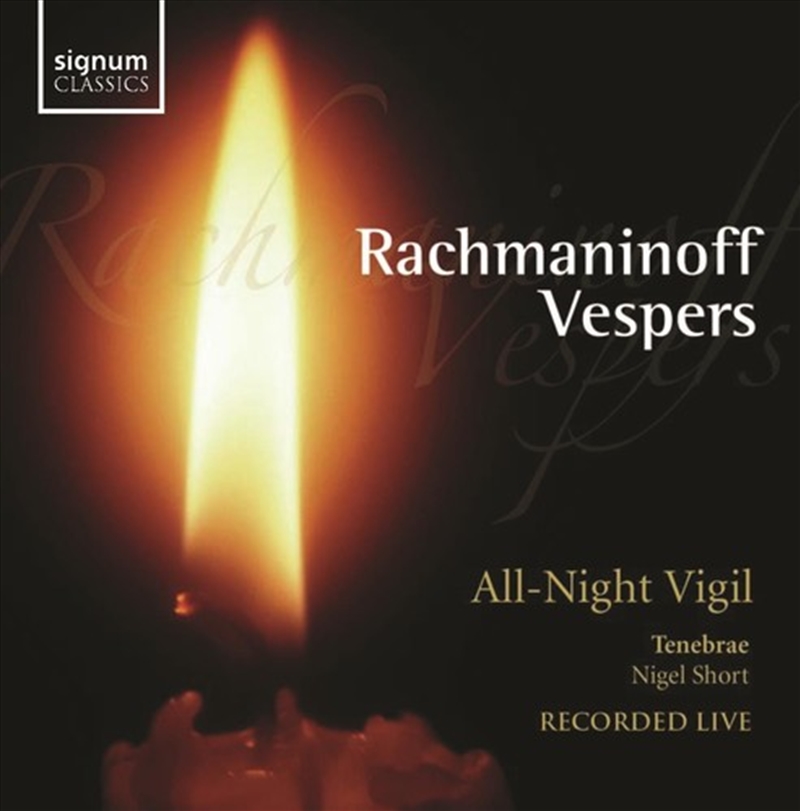 Rachmaninoff: Vespers:/Product Detail/Classical