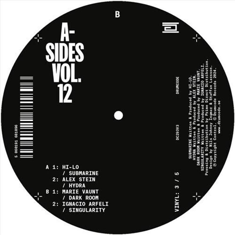 A-Sides Vol. 12: Part 3: Of 5/Product Detail/Dance