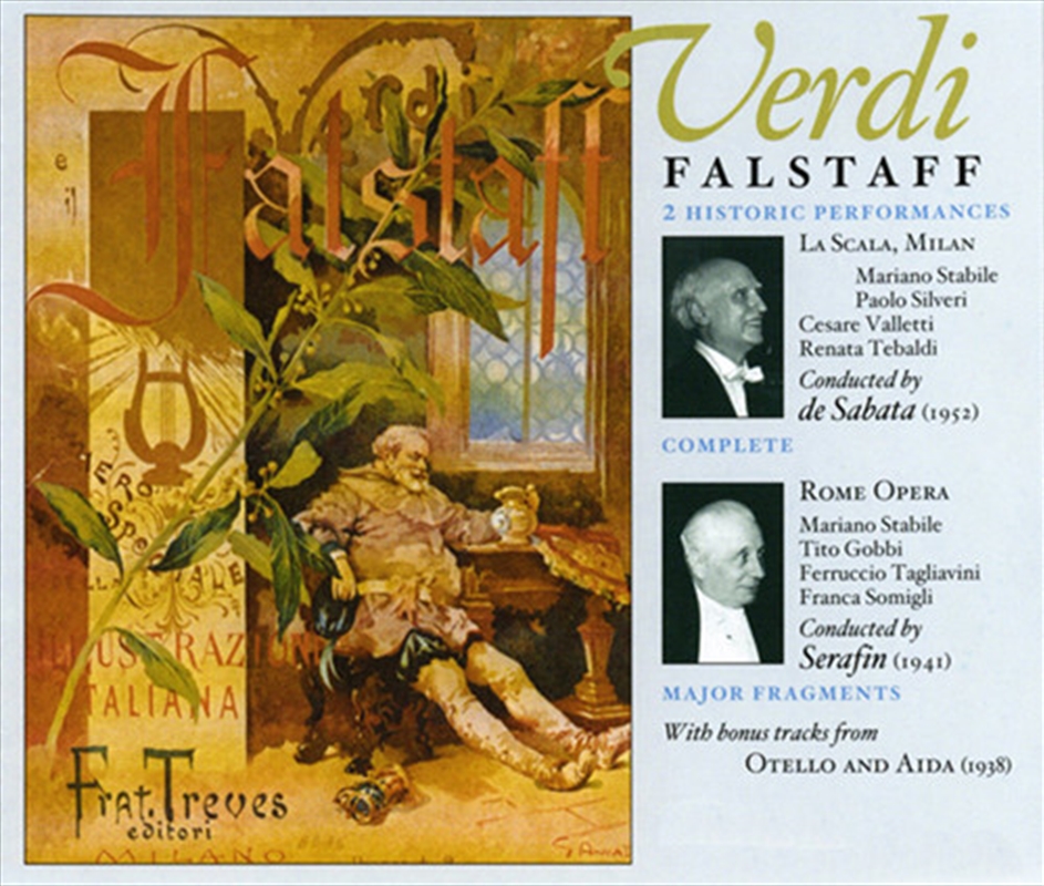 Verdi Falstaff 2 Historic Perf/Product Detail/Classical