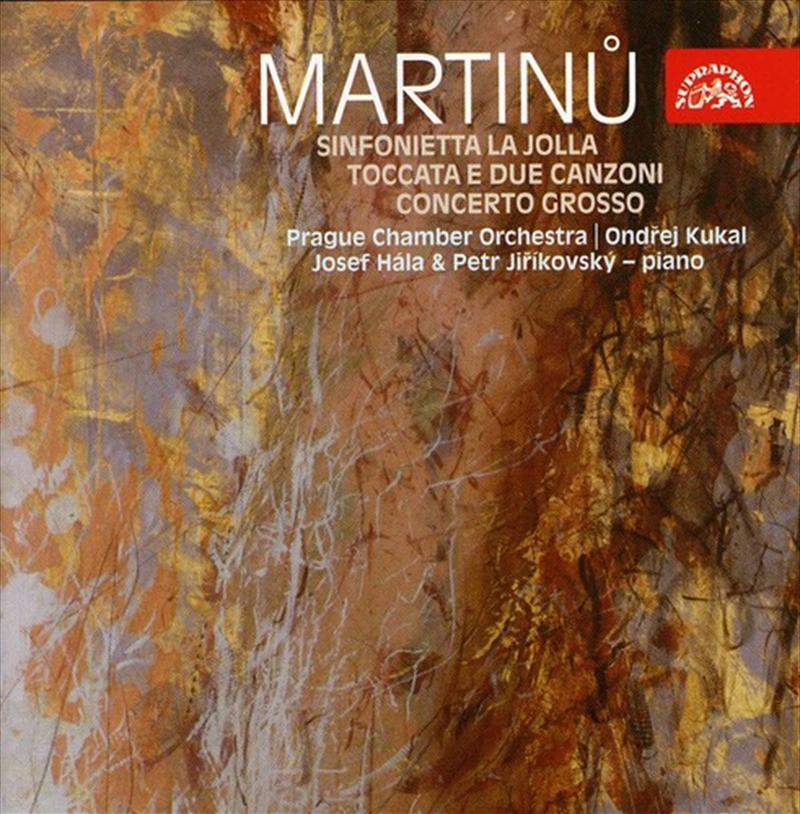Martinu: La Jolla/Toccata/Product Detail/Classical
