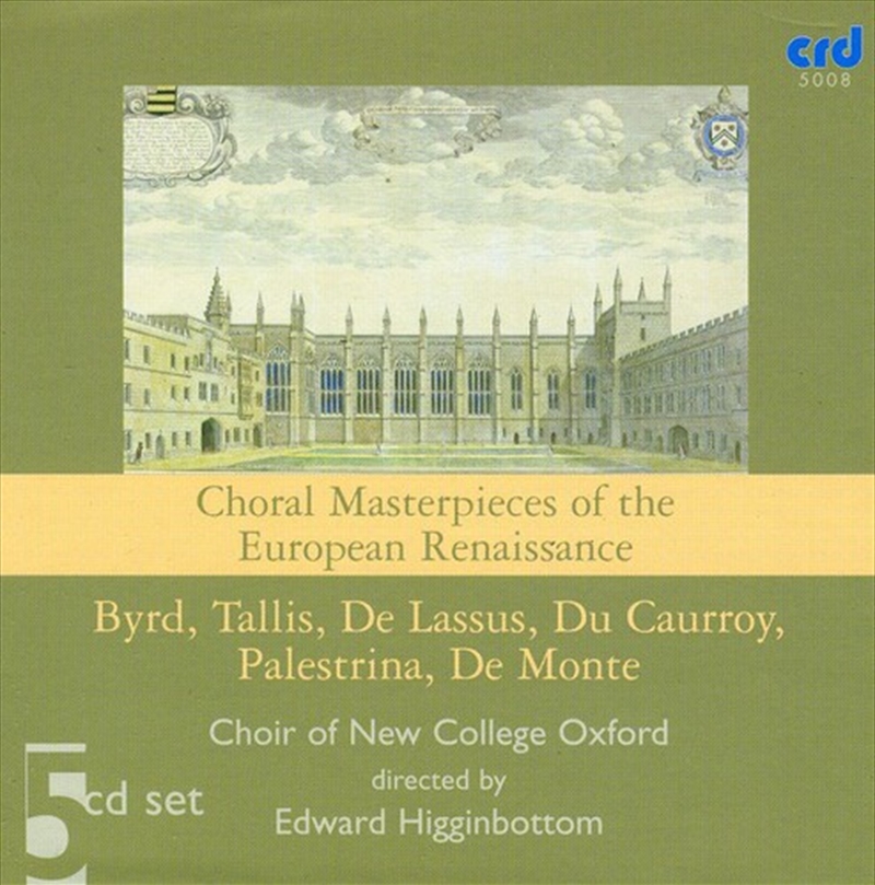 Choral Masterpieces Of The European Renaissance/Product Detail/Classical