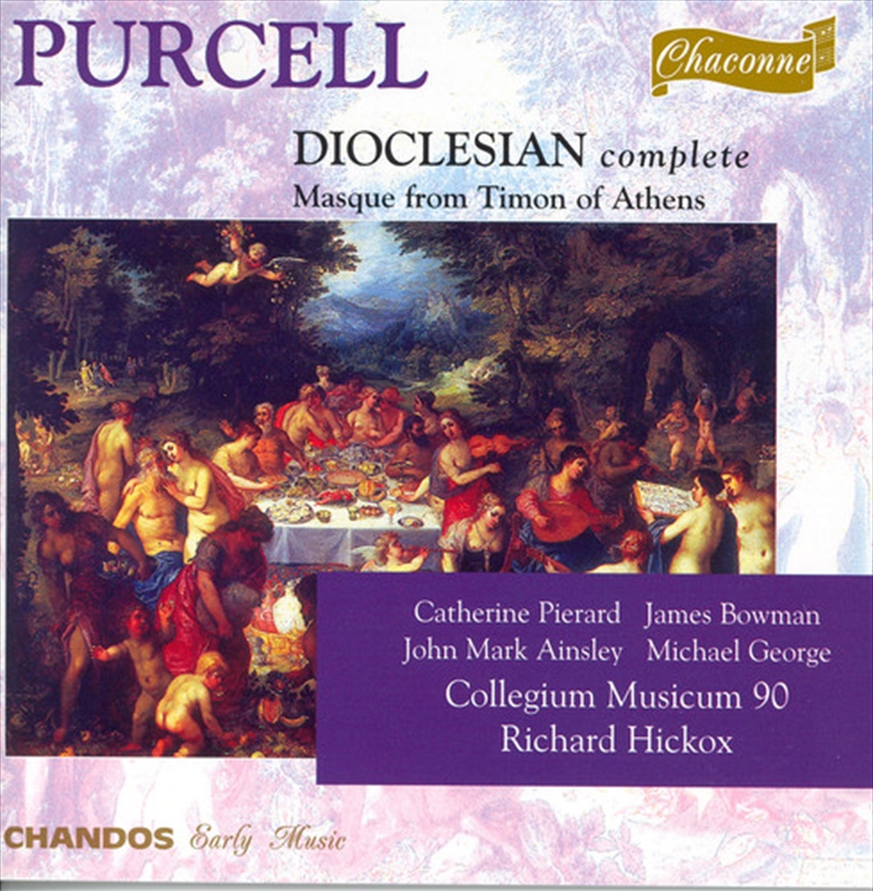 Purcell: Dioclesian / Timon Of/Product Detail/Classical
