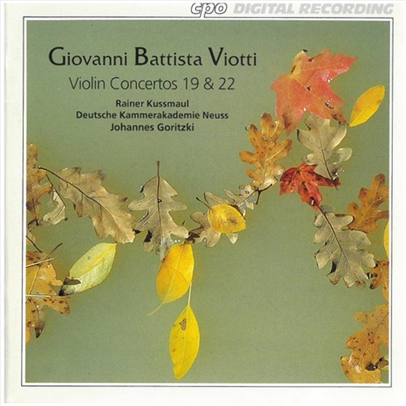 Viotti: Vln Conc No19 & No22:/Product Detail/Classical