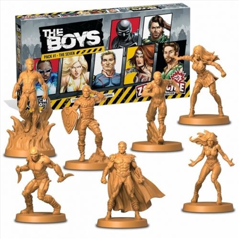 Zombicide 2nd Edition The Boys Pack #1 The Seven/Product Detail/Board Games