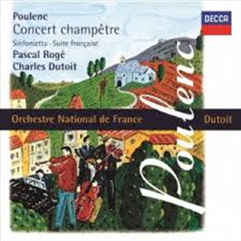 Poulenc: Concert Champetre / S/Product Detail/Classical