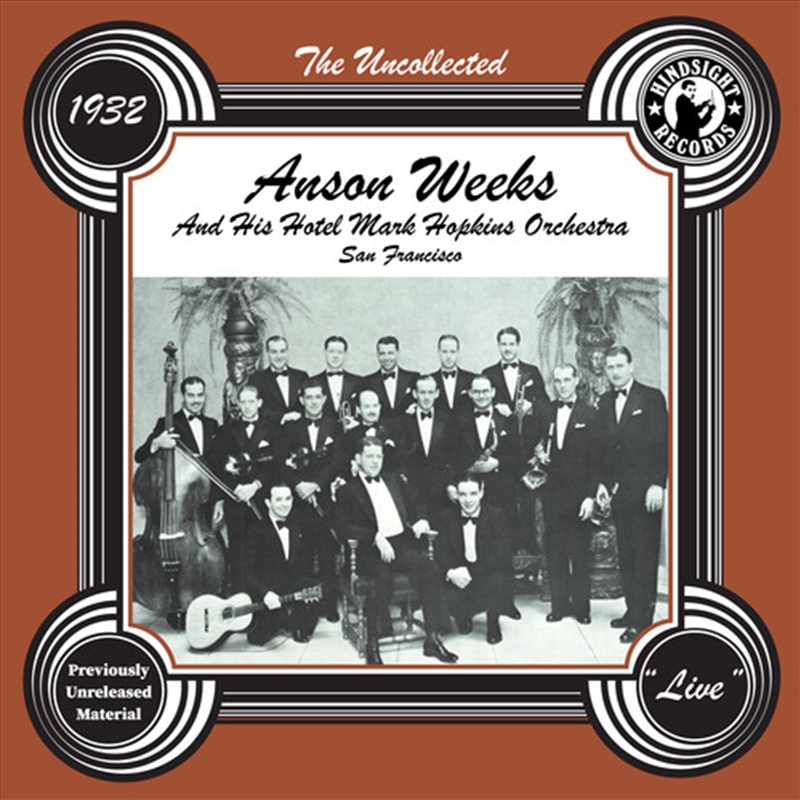 Uncollected: Anson Weeks & His/Product Detail/Jazz