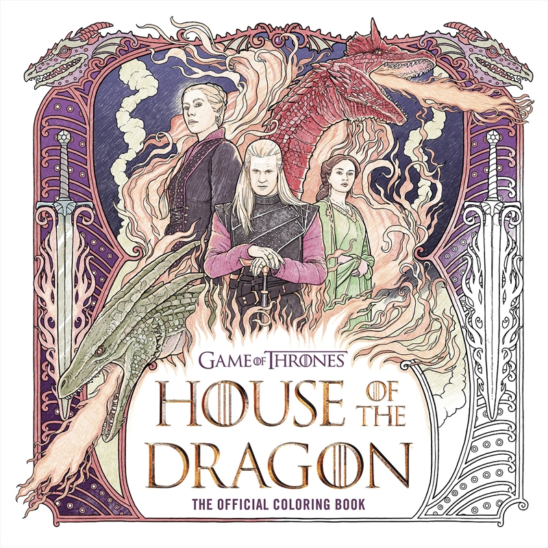 House Of The Dragon: The Official Coloring Book/Product Detail/Adults Colouring