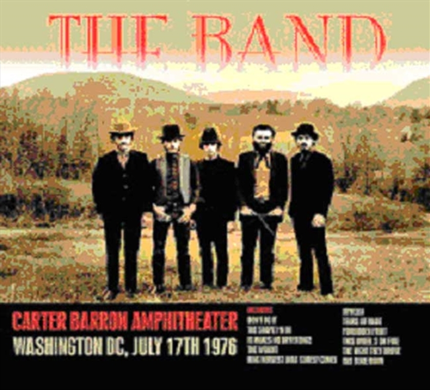 Carter Barron Ampitheater Washington Dc July 17Th 1976/Product Detail/Rock/Pop