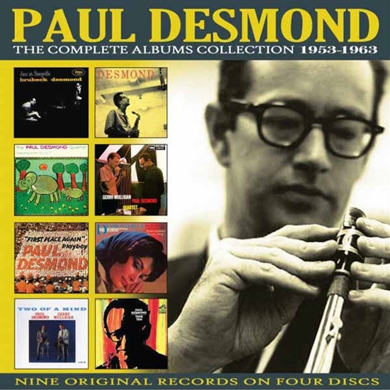 The Complete Albums Collection: 1953 – 1963 (4Cd)/Product Detail/Jazz