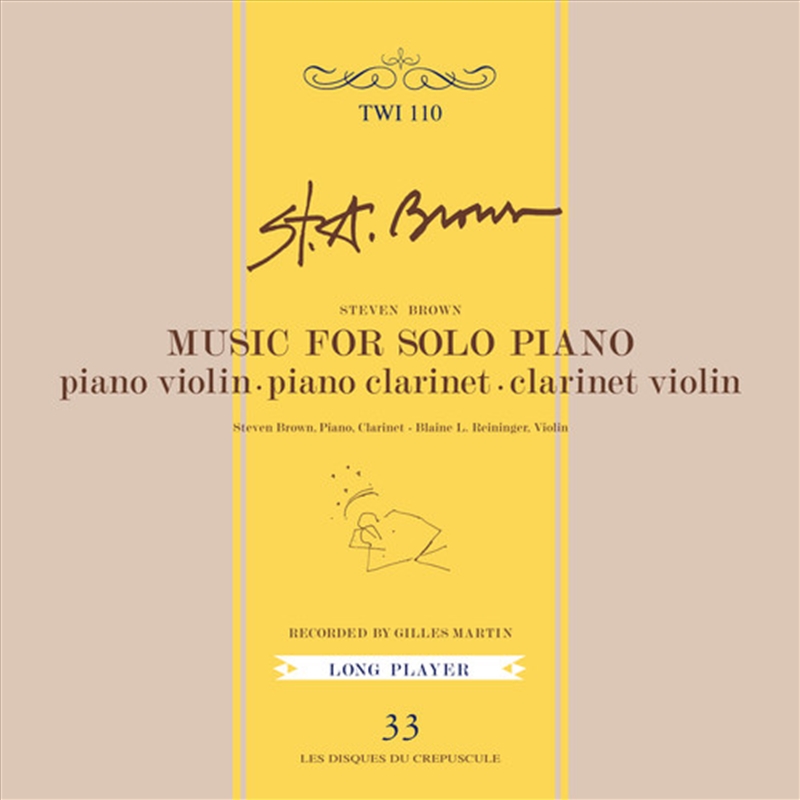 Music For Solo Piano/Product Detail/Classical