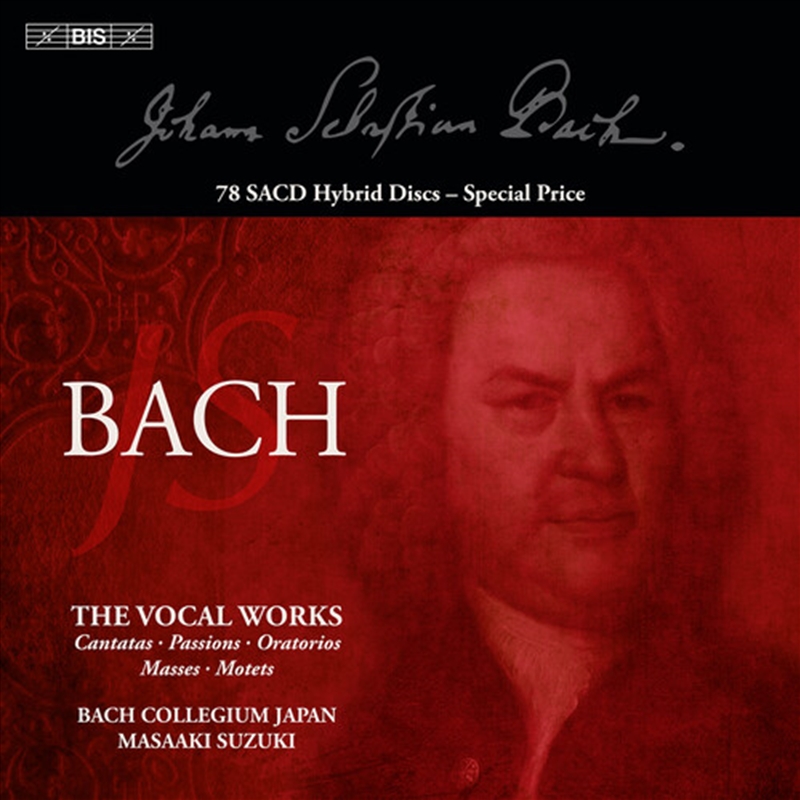 Js Bach - Complete Vocal Works Super Audio/Product Detail/Classical