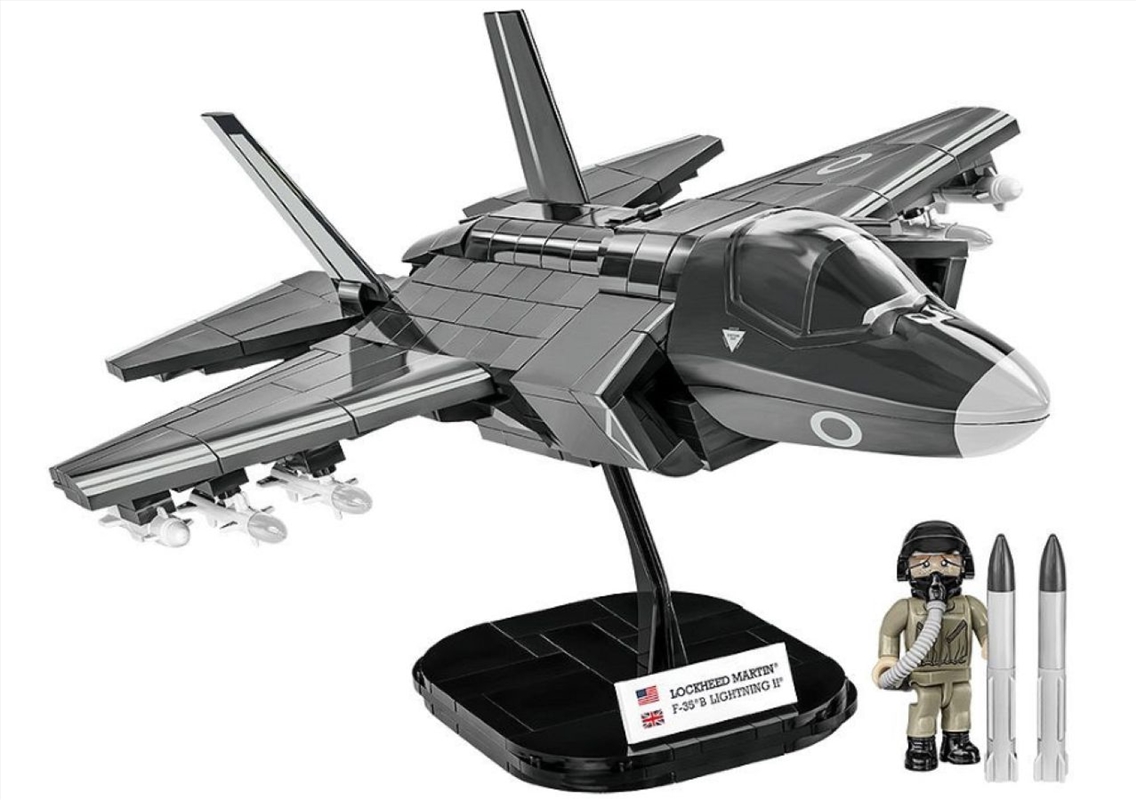 Armed Forces - F-35B Lightning II (RAF) (570 Piece Kit)/Product Detail/Figurines