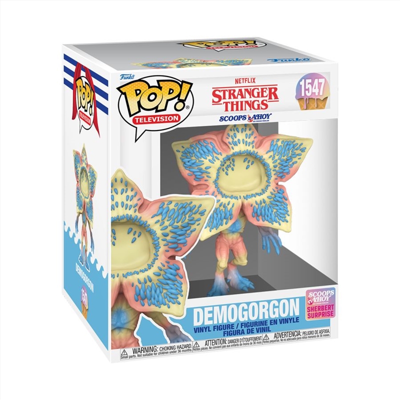 Stranger Things - Demogorgon (Scoops Ahoy) 6" Pop! Vinyl/Product Detail/TV