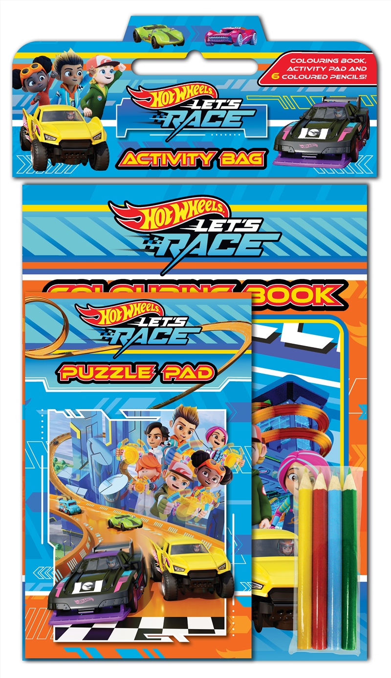 Hot Wheels Let's Race: Activity Bag (Mattel)/Product Detail/Kids Activity Books