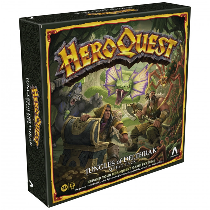 HeroQuest: Jungles of Delthrak Quest Pack Expansion/Product Detail/Board Games