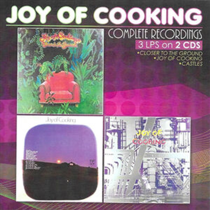 Complete Recordings/ Closer To The Ground/ Joy Of Cooking-Castles/Product Detail/Rock/Pop
