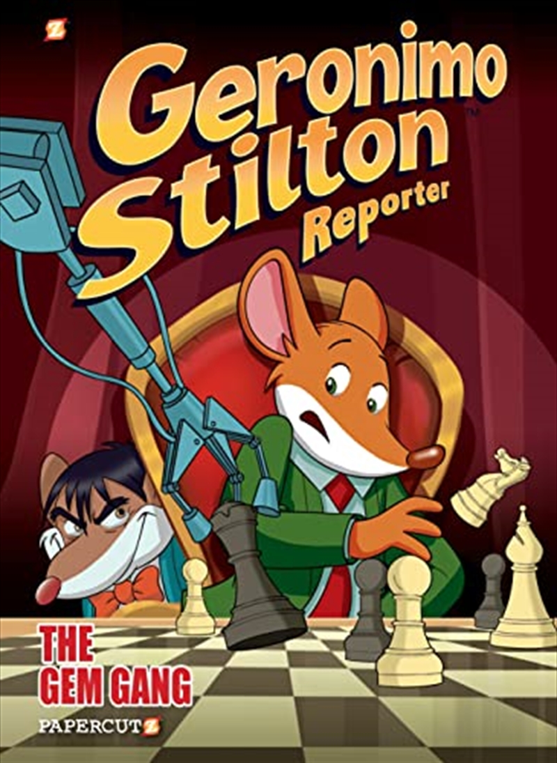 Geronimo Stilton Reporter Vol. 14: The Gem Gang (14) (Geronimo Stilton Reporter Graphic Novels)/Product Detail/Comics