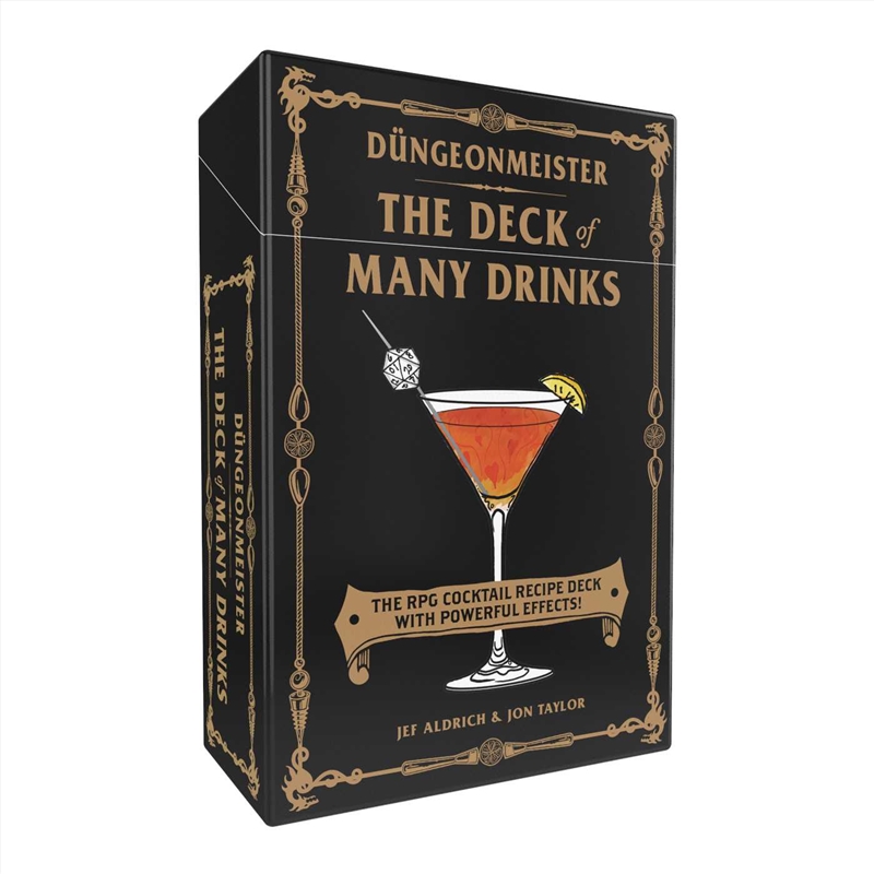 Düngeonmeister: The Deck of Many Drinks: The RPG Cocktail Recipe Deck with Powerful Effects! (Düngeo/Product Detail/Recipes, Food & Drink