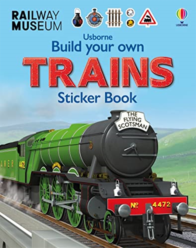 Build your own trains Sticker Book/Product Detail/Kids Activity Books